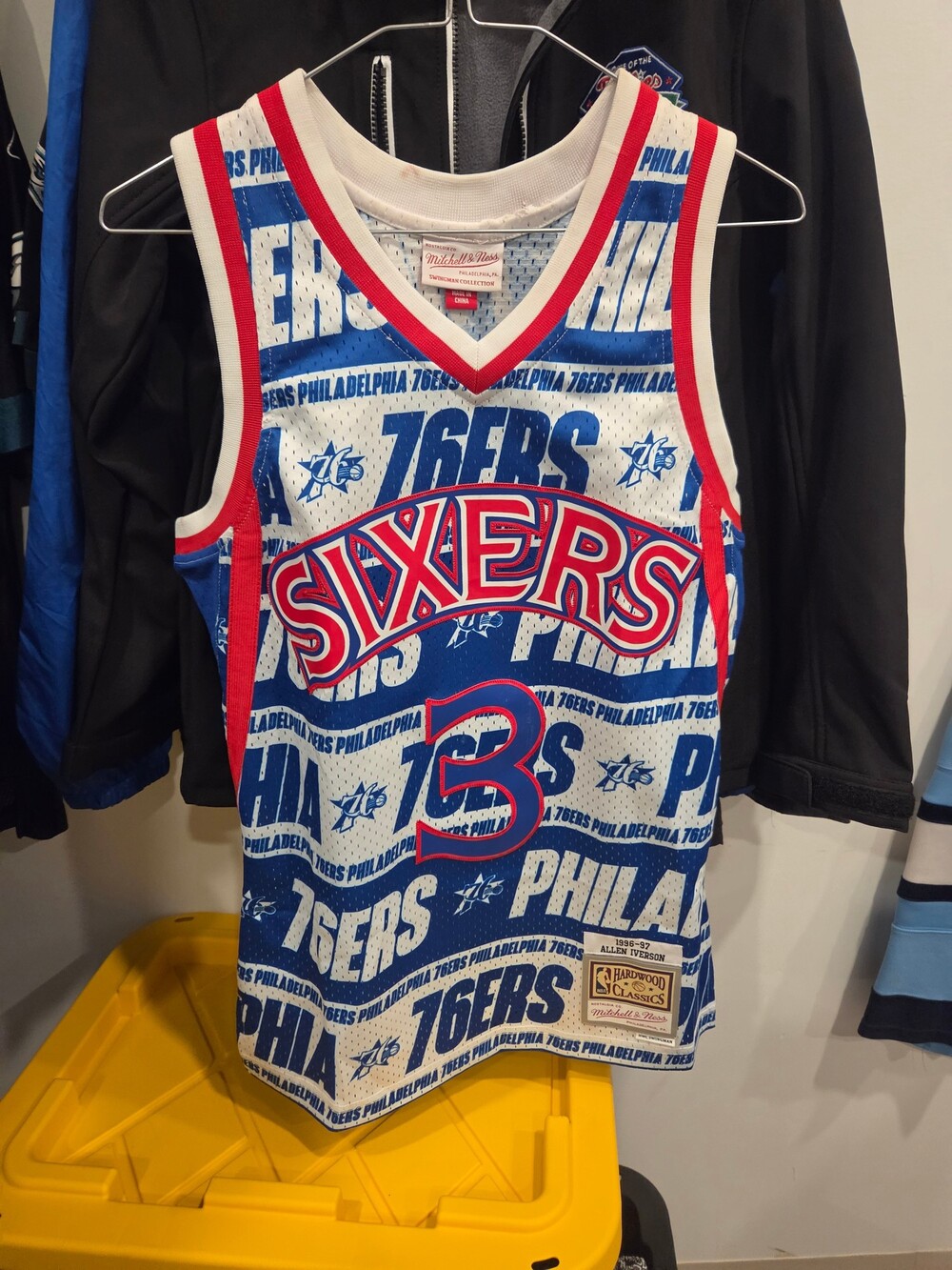 Mitchell & Ness Allen Iverson 1996-97 Swingman Jersey Size S Philadelphia 76ers